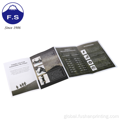 Printing Poster Custom Business Catalogue Kraft A4 Size Paper Folder Factory